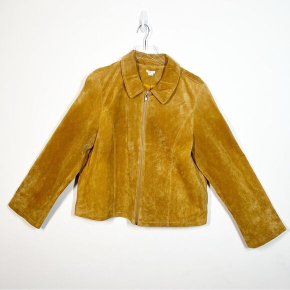 Kimchi Blue for Urban Outfitters NWT Women's Size XL Tan Sharona Suede Jacket - Picture 5 of 16